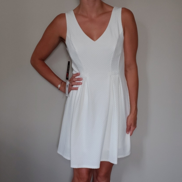 Teeze Me White Skater Dress - Picture 12 of 12